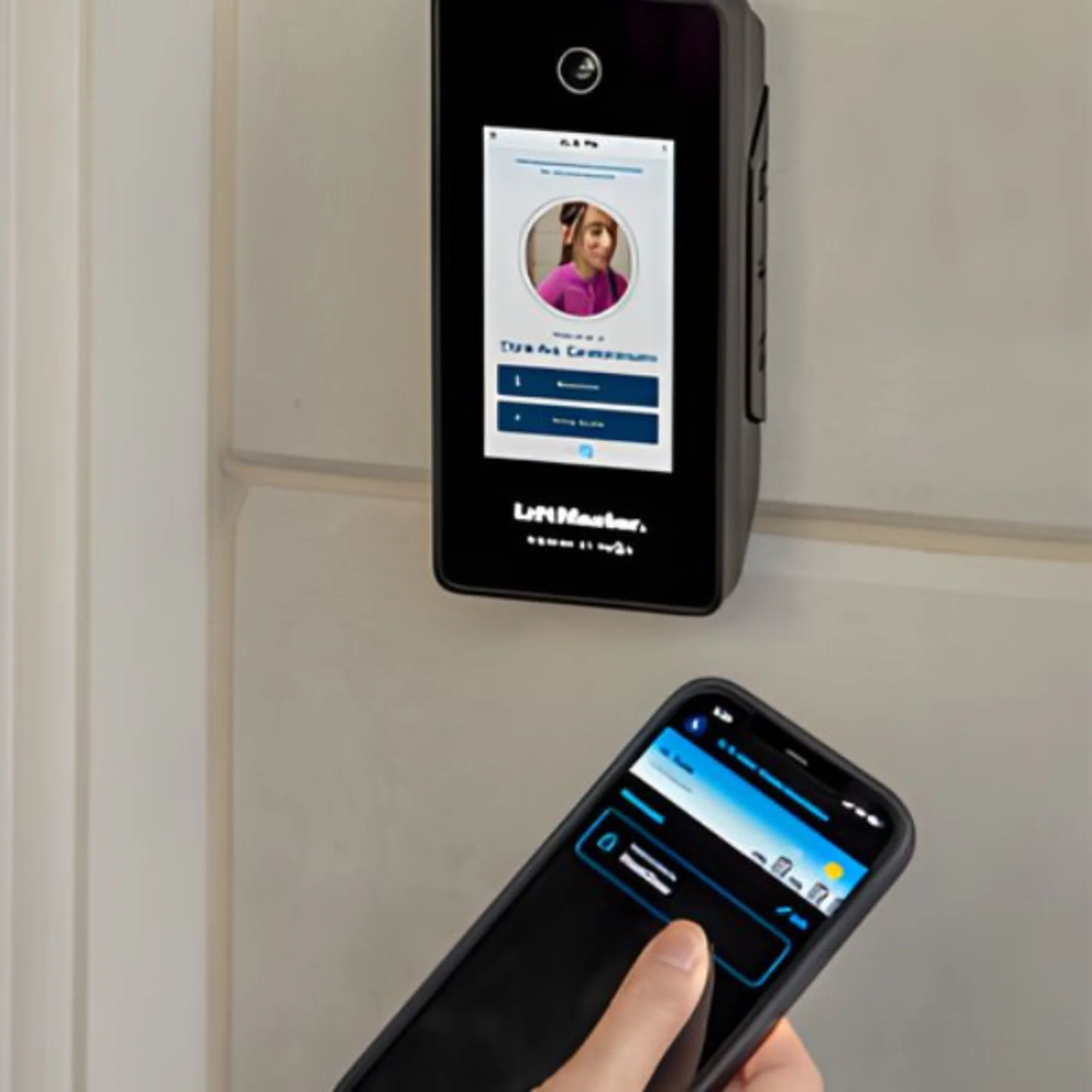 smart garage door access systems