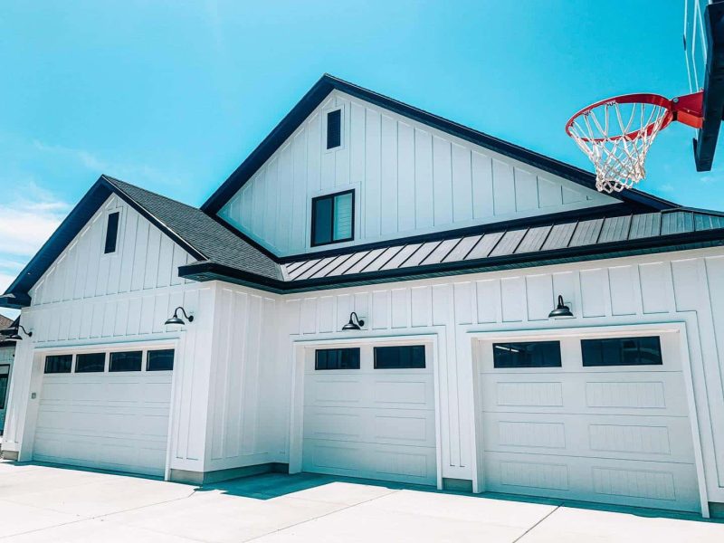 Insulated steel wholesale garage doors designed for energy efficiency.