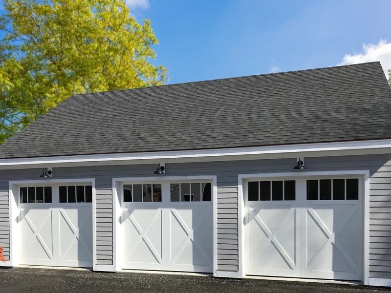 Insulated wholesale garage doors designed for energy efficiency.